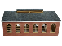 Model Railway Double Locomotive Shed
