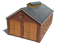 Model Railway Double Locomotive Shed