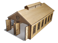 Model Railway Double Locomotive Shed