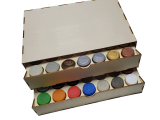 Two Drawer Organiser for 36mm Jars