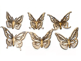 Laser Cut Butterfly Set