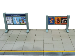 Model Railway Notice Boards and Posters