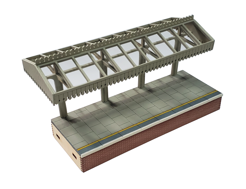 Model Railway Station Platform Canopy