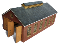 Model Railway Double Locomotive Shed