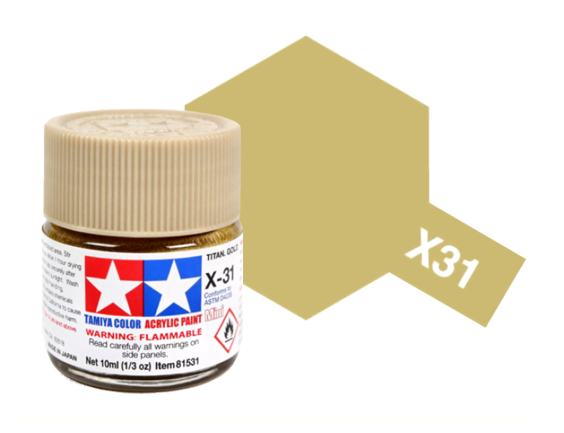 Tamiya Acrylic Mini X-31